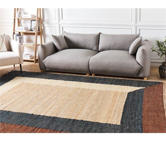 Conforama Alfombra De Yute Multicolor 200 X 300 Cm ORTAKOY
