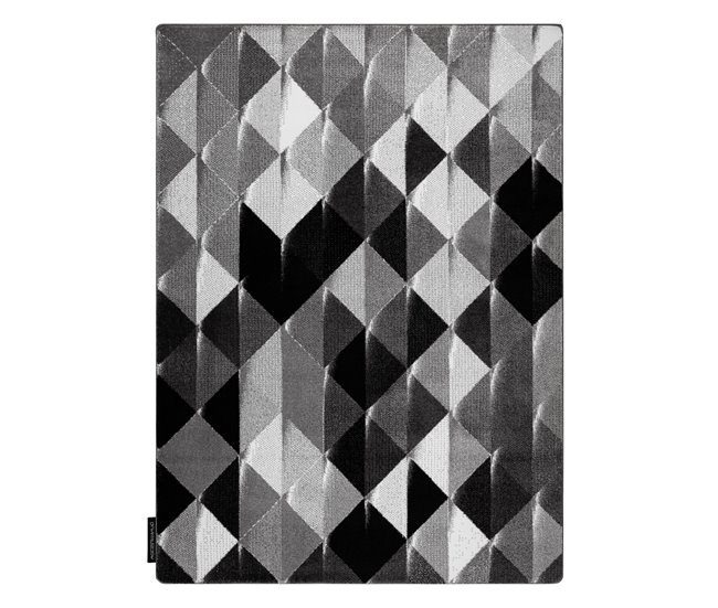 Conforama Alfombra INTERO PLATIN 3D Triángulos 200x290 Cm