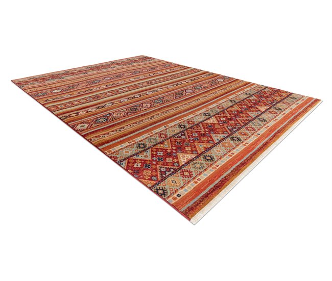 Conforama Alfombra KESHAN Franjas Oriental 7685/53578 120x145 Cm