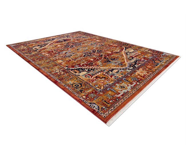 Conforama Alfombra KESHAN Franjas Ornamento Oriental 2886/53588 300x380