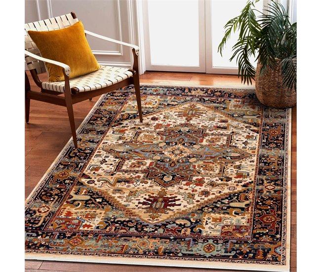Conforama Alfombra KESHAN Franjas Ornamento Oriental 2886/53555 / 250x340