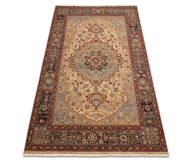 Conforama Alfombra KESHAN franjas Rosetón oriental 7519/53555 / oscuro 80x145 cm