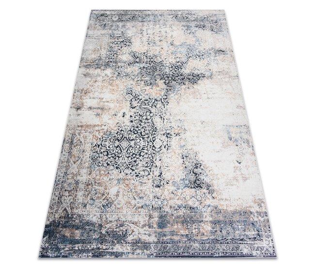 Conforama Alfombra lavable ANDRE 1016 Ornamento vintage antideslizante - 80x150 cm