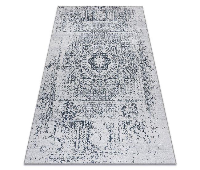 Conforama Alfombra Lavable ANDRE 1072 Rosetón Vintage Antideslizante 120x170 Cm