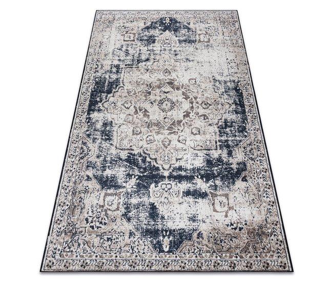 Conforama Alfombra lavable ANDRE 1090 Ornamento vintage antideslizante - 120x170 cm