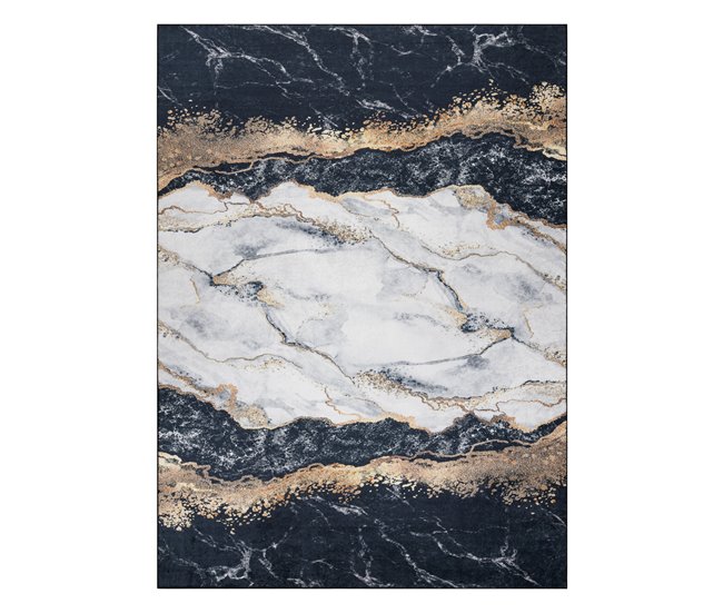 Conforama Alfombra Lavable ANDRE 1124 Mármol Antideslizante - 80x150 Cm