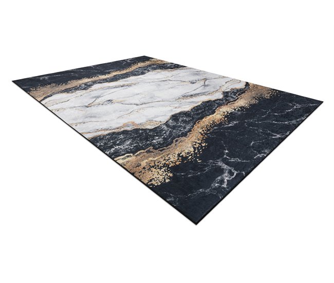 Conforama Alfombra Lavable ANDRE 1124 Mármol Antideslizante - 80x150 Cm