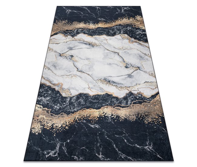 Conforama Alfombra lavable ANDRE 1124 Mármol antideslizante - 80x150 cm