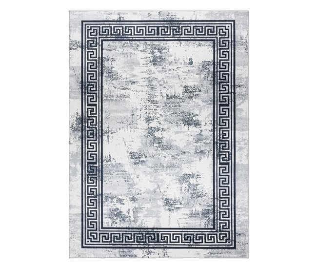 Conforama Alfombra Lavable ANDRE 1189 Mármol Griego Antideslizante 80x150 Cm