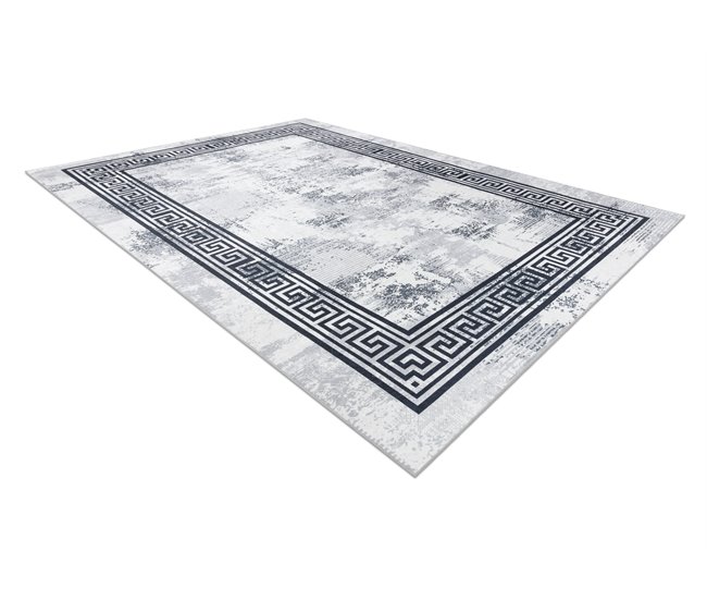 Conforama Alfombra Lavable ANDRE 1189 Mármol Griego Antideslizante 80x150 Cm
