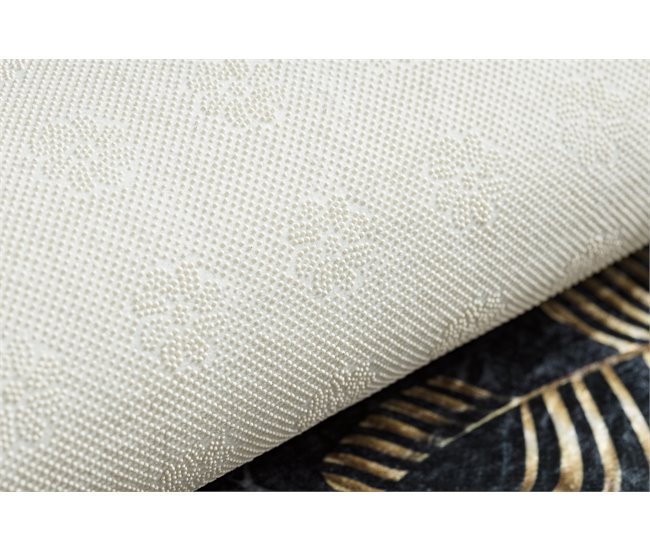 Conforama Alfombra Lavable ANDRE 1311 Hojas De Monstera Antideslizante 80x150 Cm