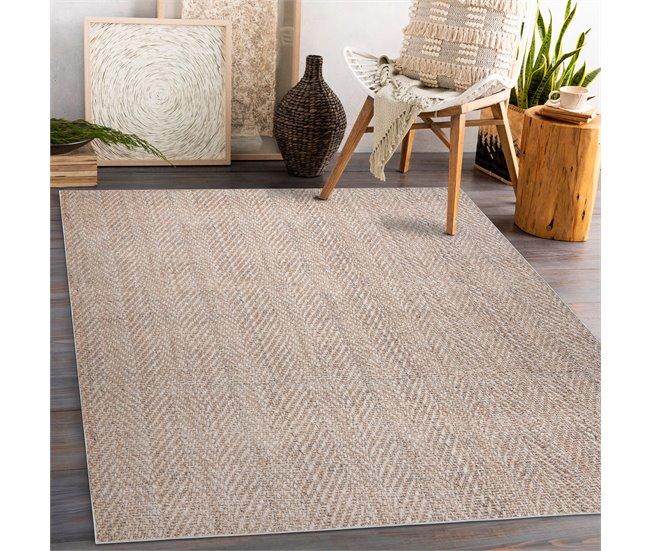 Conforama Alfombra Lavable ANDRE 1577 Espina De Pescado Antideslizante - 160x220 Cm