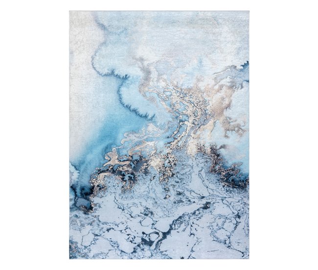 Conforama Alfombra Lavable ANDRE 2248 Mármol Antideslizante - 160x220 Cm