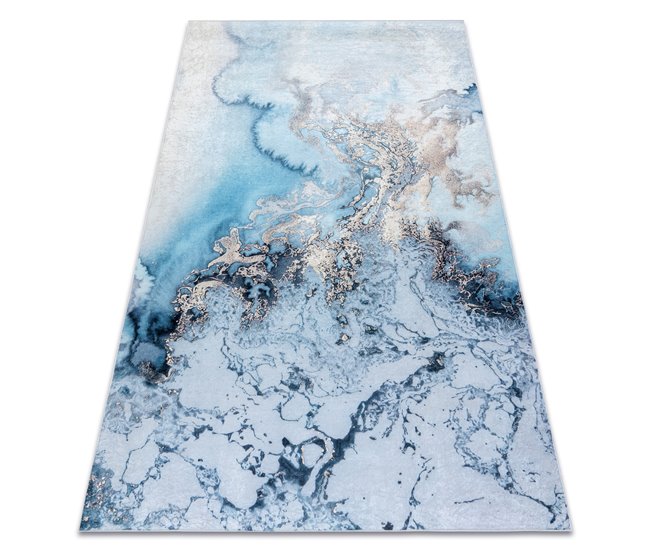 Conforama Alfombra Lavable ANDRE 2248 Mármol Antideslizante - 160x220 Cm