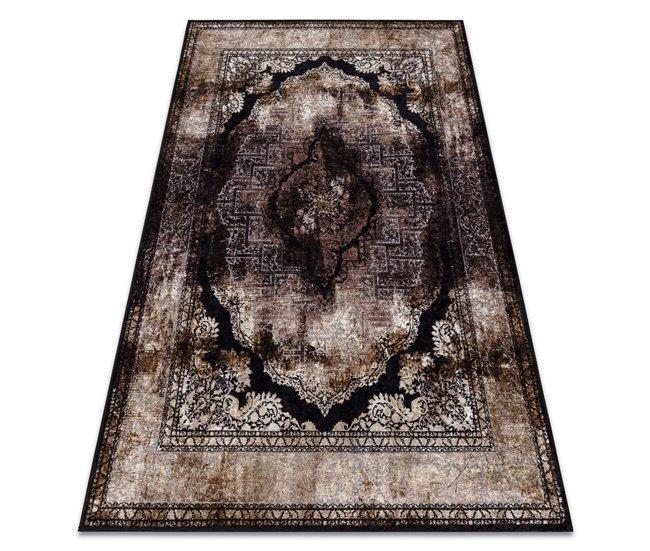 Conforama Alfombra Lavable MIRO 51664.805 Rosetón Marco Antideslizante - 120x170 Cm