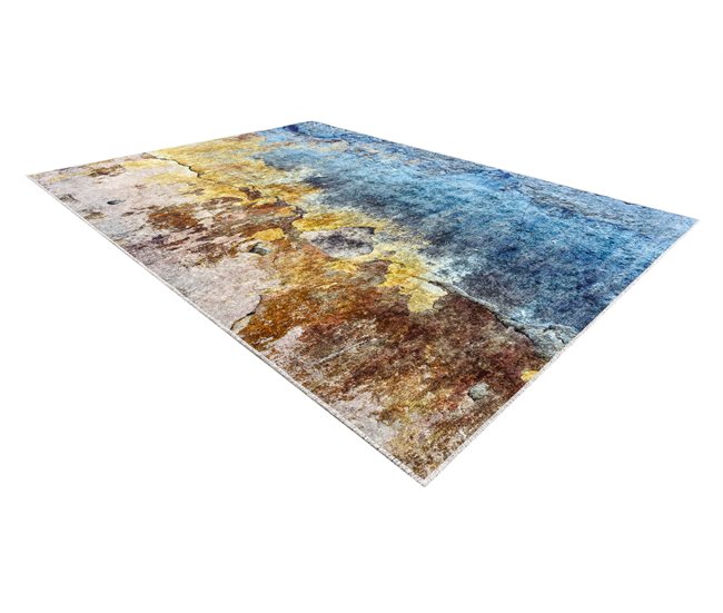 Conforama Alfombra Lavable MIRO 51709.803 Abstracción Antideslizante 120x170 Cm