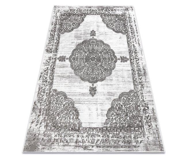 Conforama Alfombra LIRA E1468 Rosetón estructural moderna glamour - 140x190 cm