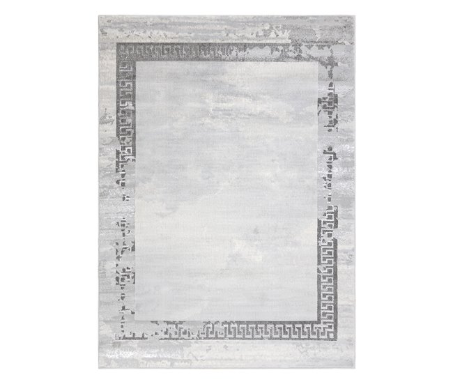 Conforama Alfombra LIRA E1473 Marco Griego Vintage Estructural Moderna Glamour - 200x290 Cm