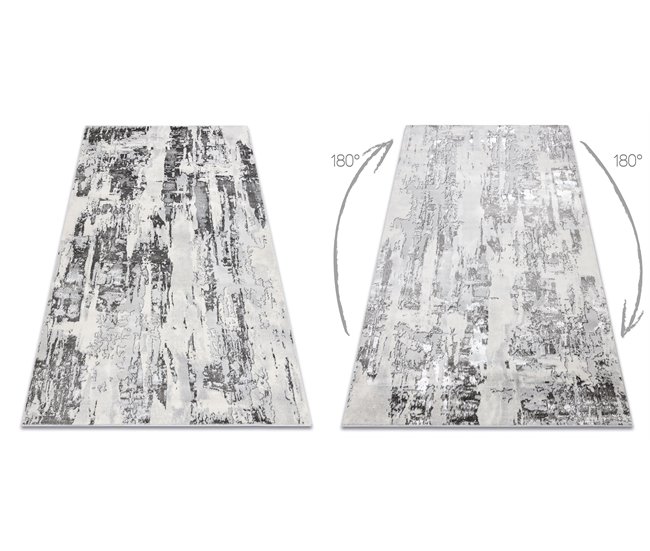 Conforama Alfombra LIRA GR579 Abstracta Estructural Moderna Glamour - 80x150 Cm