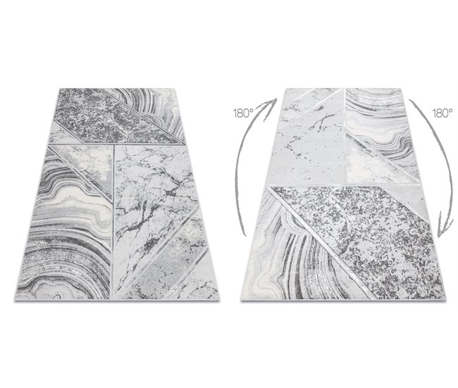 Conforama Alfombra LIRA HE527 Naturaleza Estructural Moderna Glamour - 140x190 Cm