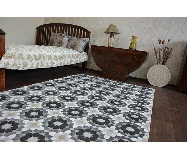 Conforama Alfombra LISBOA 27206/356 Flores 80x150 Cm