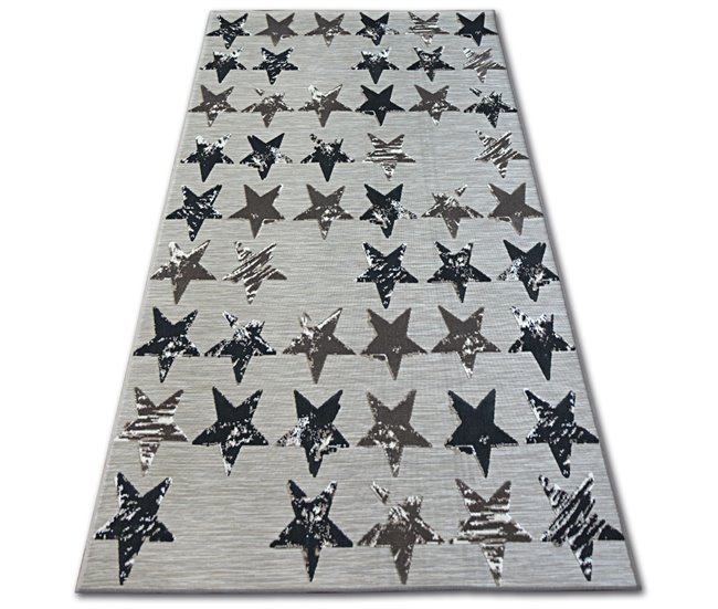 Conforama Alfombra LISBOA 27219/975 Estrellas Estrellitas 120x170 cm