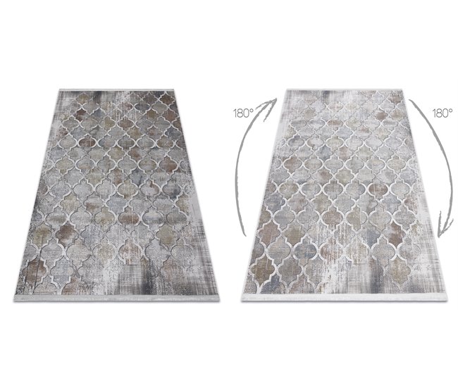 Conforama Alfombra LUCE 75 Moderna Trébol Marroquí Vintage - Structural 115x170 Cm