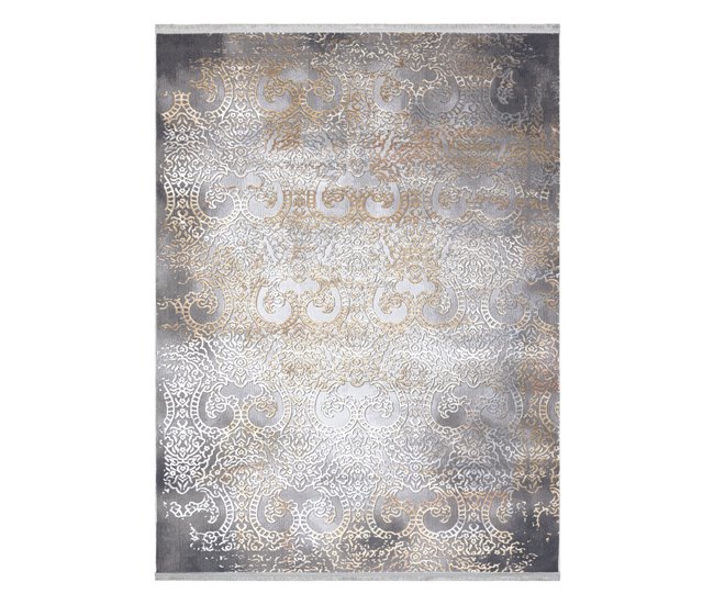 Conforama Alfombra LUCE 84 Moderna Ornamento Vintage - Structural 77x150 Cm