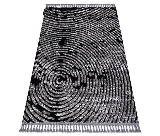 Conforama Alfombra MAROC G8499 Franjas Bereber marroquí Shaggy 120x170 cm