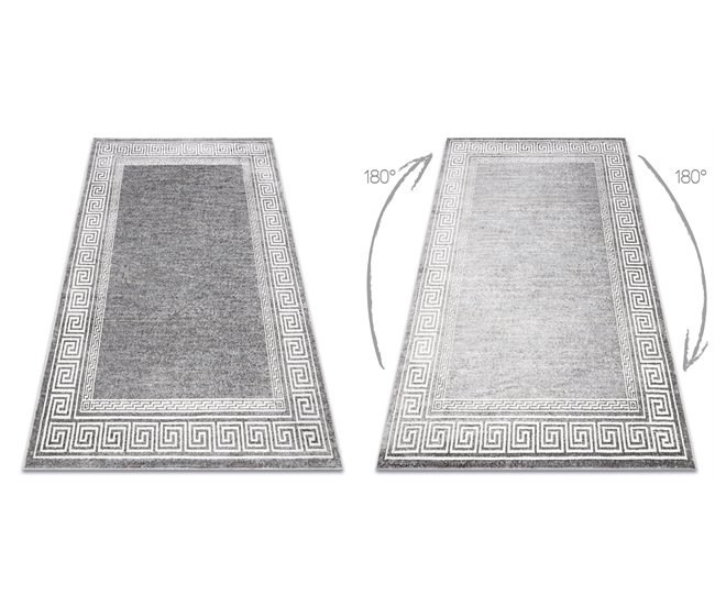Conforama Alfombra MATEO 8033644 Moderna Griego Marco - Estructural 140x190 Cm