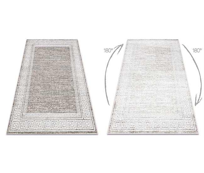 Conforama Alfombra MATEO 8033944 Moderna Griego Marco - Estructural 160x220 Cm