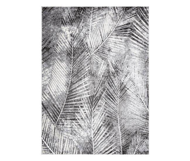 Conforama Alfombra MATEO 8035644 Moderna Hojas De Palma - Estructural 120x170 Cm