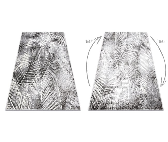 Conforama Alfombra MATEO 8035644 Moderna Hojas De Palma - Estructural 180x270 Cm