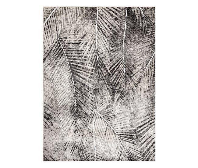 Conforama Alfombra MATEO 8035944 Moderna Hojas De Palma - Estructural 160x220 Cm