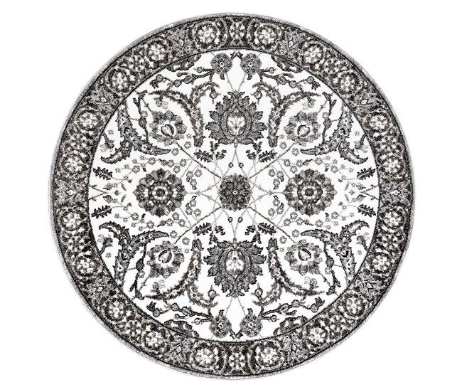 Conforama Alfombra MATEO 8037644 Círculo Moderna Marco Flores - Estructural Cercle 100 Cm