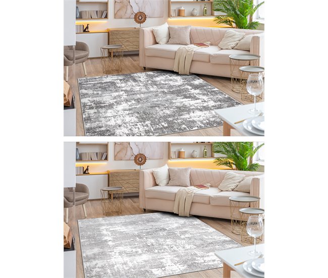 Conforama Alfombra MATEO 8038644 Moderna Antiguo - Estructural 80x150 Cm