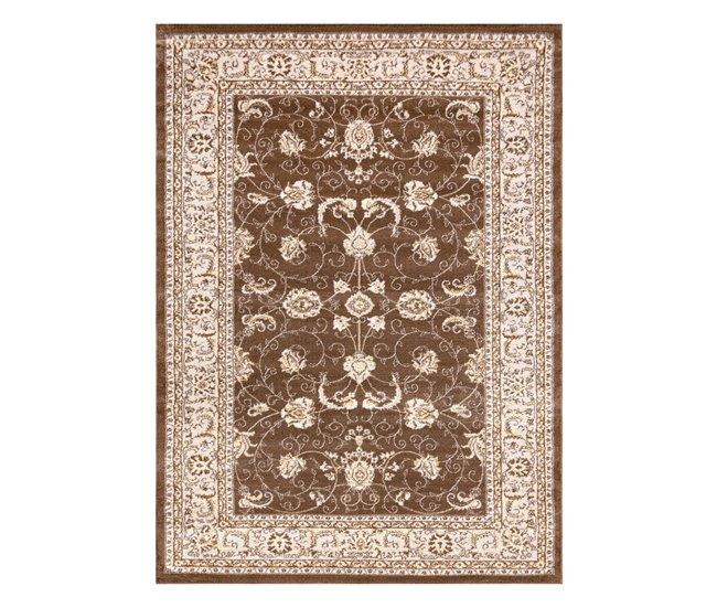 Conforama Alfombra MEFE Moderna 2312 Ornamento Marco - Structural Dos Niveles De Vellón Obscuro 120x170 Cm