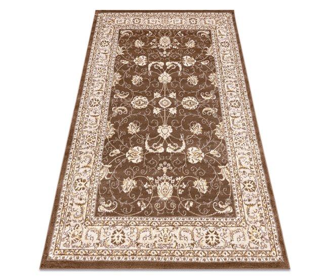 Conforama Alfombra MEFE moderna 2312 Ornamento marco - Structural dos niveles de vellón obscuro 160x220 cm