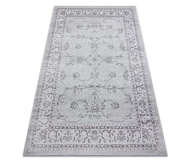 Conforama Alfombra MEFE moderna 2312 Ornamento marco - Structural dos niveles de vellón 140x190 cm