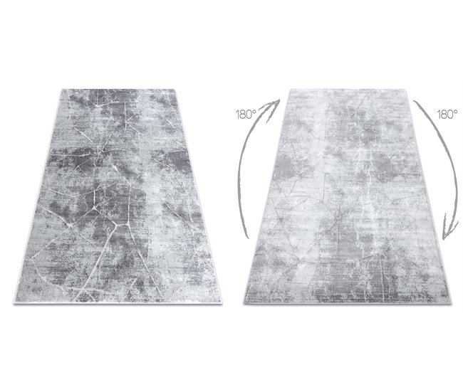 Conforama Alfombra MEFE Moderna 2783 Mármol - Structural Dos Niveles De Vellón 160x220 Cm