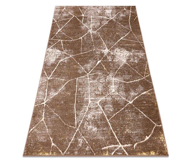 Conforama Alfombra MEFE moderna 2783 Mármol - Structural dos niveles de vellón obscuro 120x170 cm