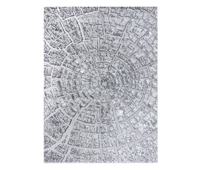 Conforama Alfombra MEFE Moderna 6185 Árbol Madera - Structural Dos Niveles De Vellón 120x170 Cm