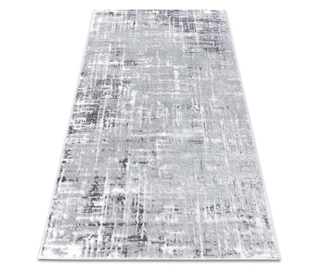 Conforama Alfombra MEFE moderna 8722 Líneas vintage - Structural dos niveles de vellón 80x150 cm