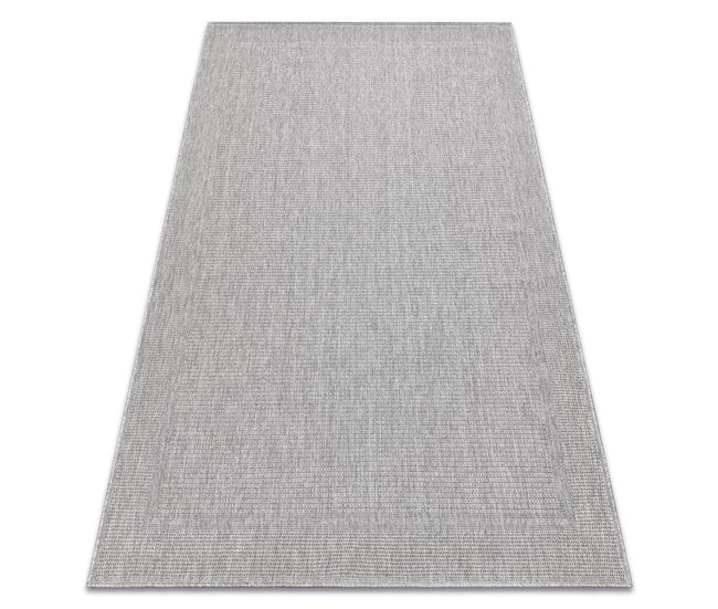 Conforama Alfombra MIMO 5979 sisal exterior Marco claro 200x290 cm