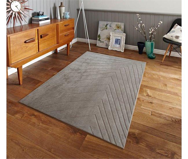 Conforama Alfombra NEW CRYSTEL 160x230cm Color Café