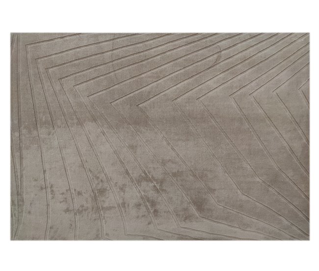 Conforama Alfombra NEW CRYSTEL 160x230cm color café