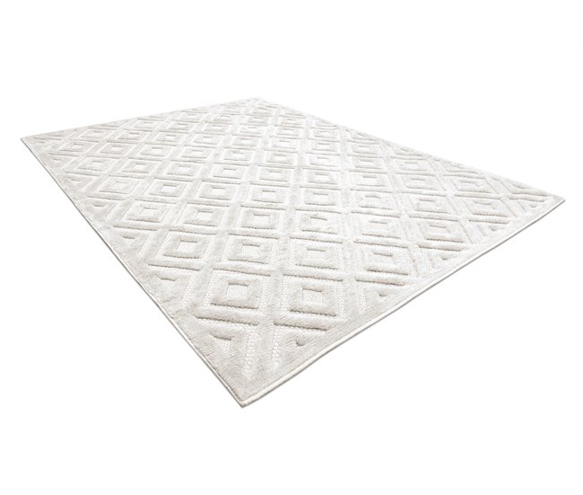 Conforama Alfombra SANTO Sisal 58365A Zigzag 80x150 Cm