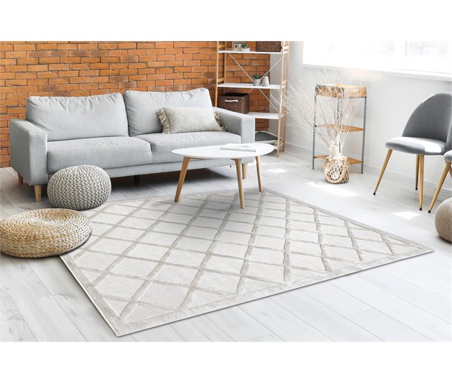 Conforama Alfombra SANTO Sisal 58365B Enjerado 80x150 Cm