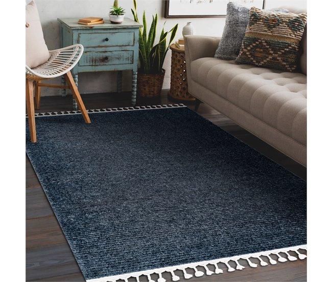 Conforama Alfombra SEVILLA PC00B Rayas Franjas Bereber Marroquí Shaggy 200x290 Cm