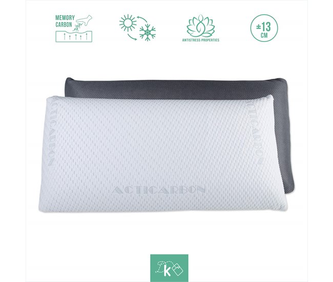 Conforama Almohada Viscoelástica 90 Cm Carbono Activo